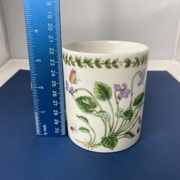 Purple Clematis Vines, Butterfly And Ladybug Mug - Picture 9 of 11